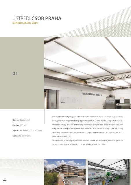 Referenční katalog větrání kuchyní - ATREA sro