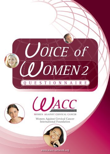 Download the Survey - wacc - women against cervical cancer