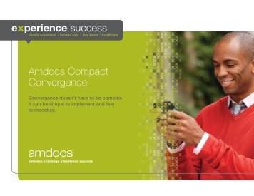 Amdocs Compact Convergence Brochure