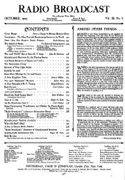 Radio Broadcast - 1927, October - 81 Pages, 8.1 ... - VacuumTubeEra