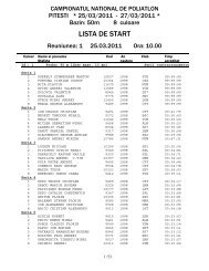 CAMPIONATUL NATIONAL DE POLIATLON