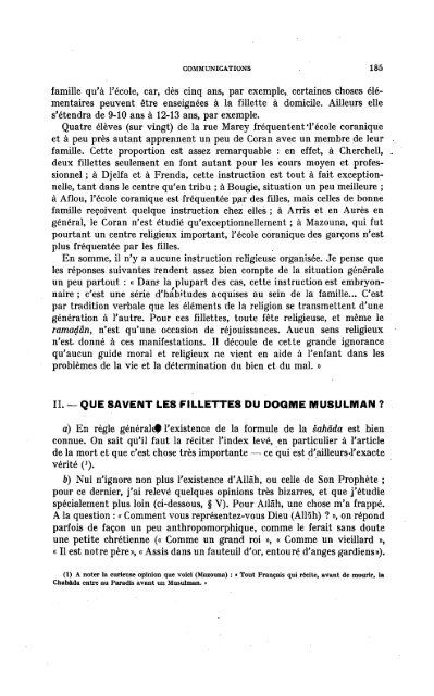 ARCHIVES BERBÃRES et BULLETIN DE L'INSTITUT DES HAUTES ...