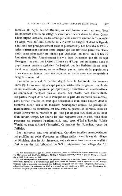 ARCHIVES BERBÃRES et BULLETIN DE L'INSTITUT DES HAUTES ...