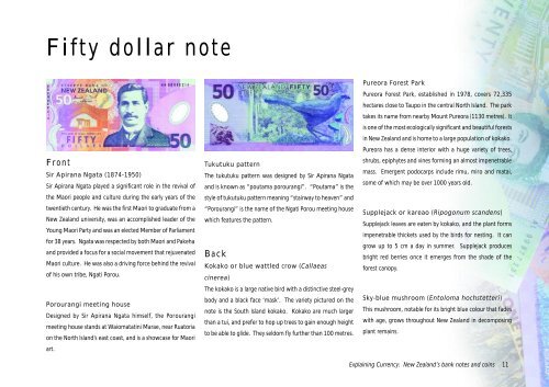 Explaining Currency: New Zealand's bank notes and coins