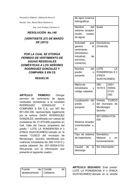 Boletín Ambiental Marzo 2013 - Corporación Autónoma Regional ...