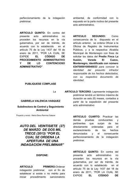 Boletín Ambiental Marzo 2013 - Corporación Autónoma Regional ...