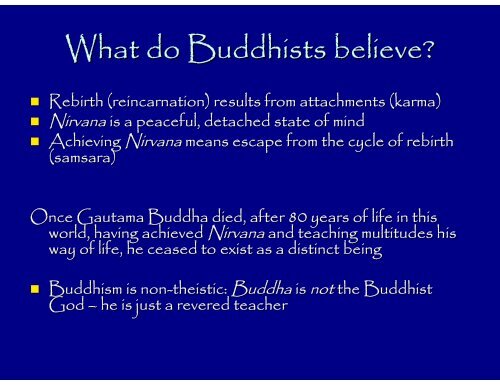 Jainism and Buddhism