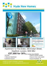 Apartment 12 The Drake, 390 Evelyn Street ... - Hyde New Homes