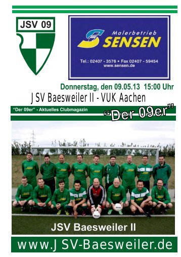 âDer 09erâ - JSV Baesweiler 09