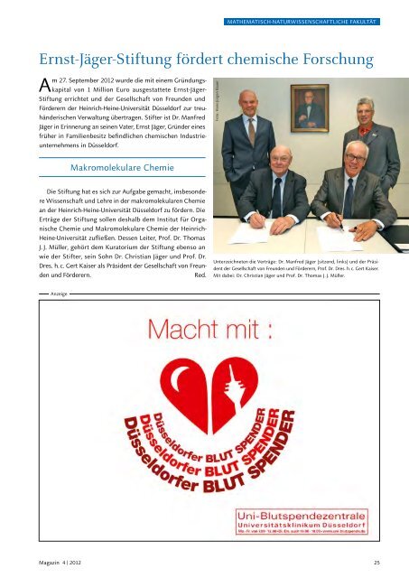 4. Alumni-Newsletter der Medizinischen FakultÃ¤t