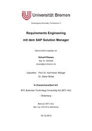 Requirements Engineering mit dem SAP Solution Manager