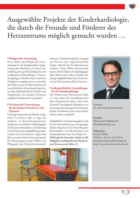 Sonderausgabe Herzzentrum Köln 2011 - Herzzentrum Uniklinik ...