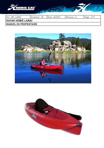 KAYAK HOBIE LANAI - Hobie Cat