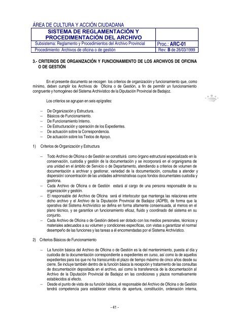 Documento Completo - DiputaciÃ³n de Badajoz