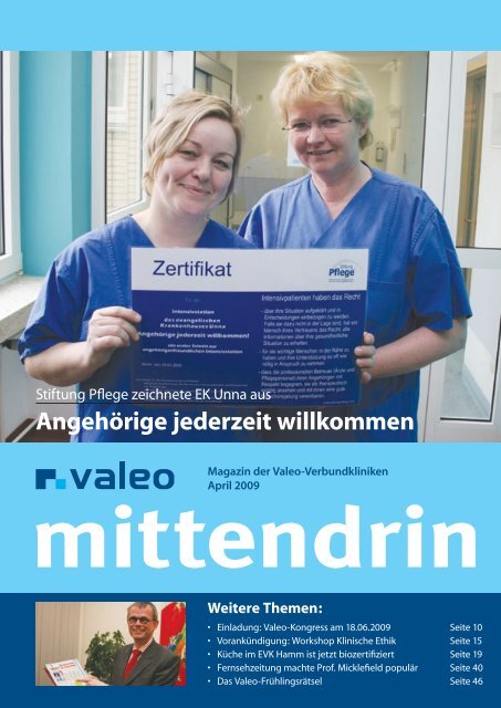 Valeo mittendrin April 2009