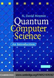 Quantum Computer Science: An Introduction - RIPHAH ...