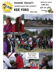 KEE YOKS - Swinomish Indian Tribal Community