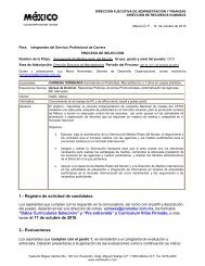 1.- Registro de solicitud de candidatos âDatos Curriculares ... - CPTM