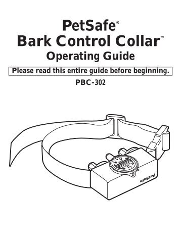 PetSafe® Bark Control Collar™ - RadioFence.com