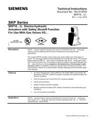 SKP Series Technical Instructions - Power Equipment Company