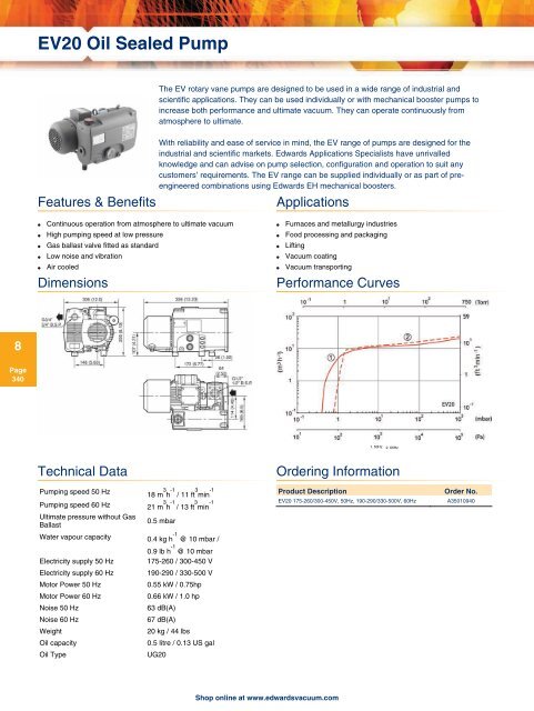 Vacuum Catalogue - Edwards