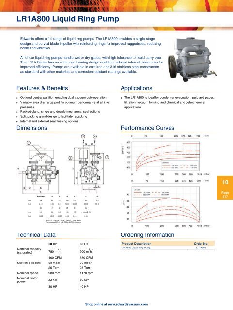 Vacuum Catalogue - Edwards