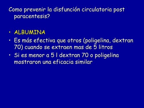 Ascitis y sus complicaciones