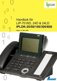 LIP-7016D, 24D & 24LD - Licencia Telecom AB