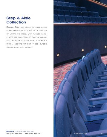 Step & Aisle Collection - Belfer Lighting