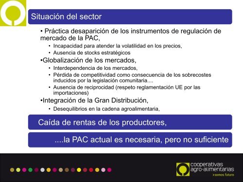 Presentación de PowerPoint - Cooperativas Agro-alimentarias