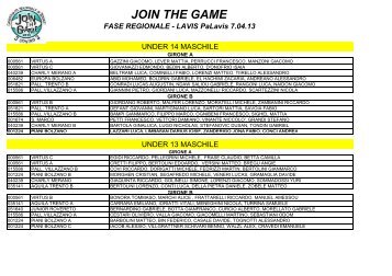 JOIN THE GAME