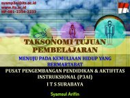 Materi Taksonomi Tujuan Pembelajaran - Blog Sivitas STIKOM ...