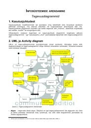 Tegevusdiagrammid - tud.ttu.ee