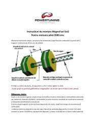 Instructiuni de montare MagnoFuel - Power-tuning.ro