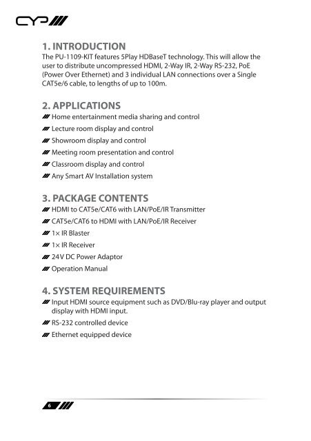 PU-1109KIT - CIE-Group