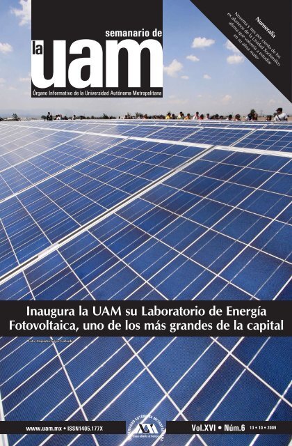 Inaugura la UAM su Laboratorio de EnergÃ­a Fotovoltaica, uno de los ...