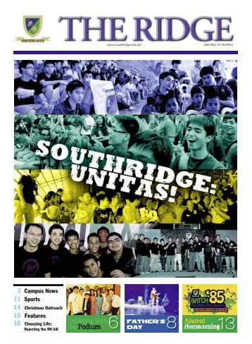 Ridge march2011.indd - PAREF Southridge School
