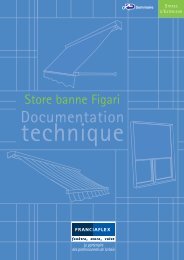 Store banne Figari Franciaflex