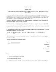 FORM NO. 10BC [See rule 17CA] Audit report under (sub-rule (12 ...