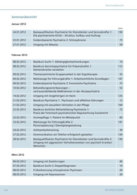 Programm 2012 - Alexianer Krankenhaus GmbH