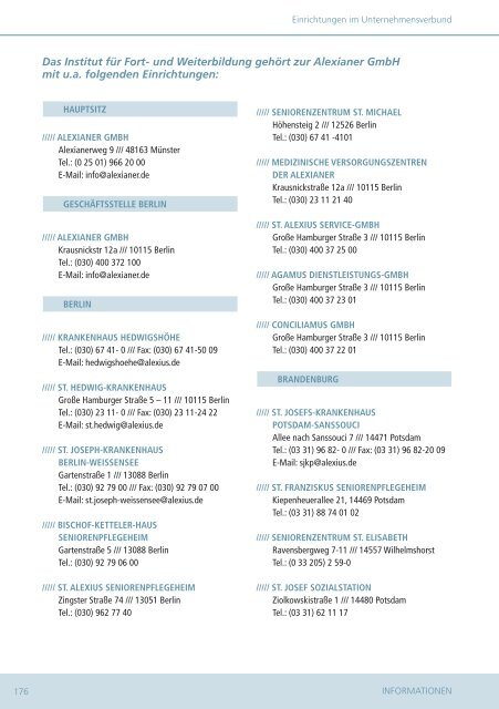 Programm 2012 - Alexianer Krankenhaus GmbH