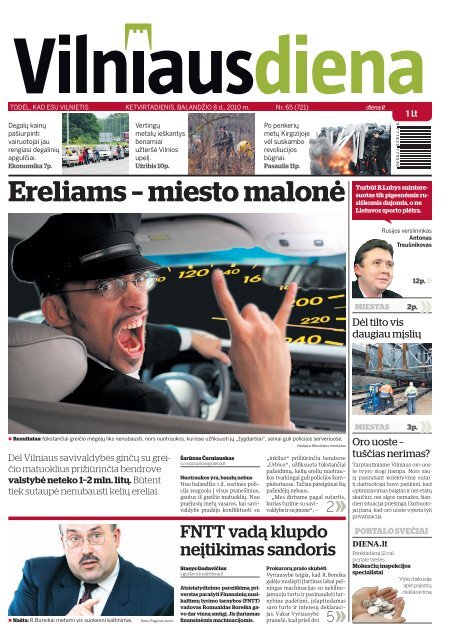 FNTT va dÄ klup do neÄ¯ ti ki mas san do ris - Diena.lt