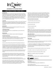 DIagNOSTIC gUIDE wIRES - Merit Medical