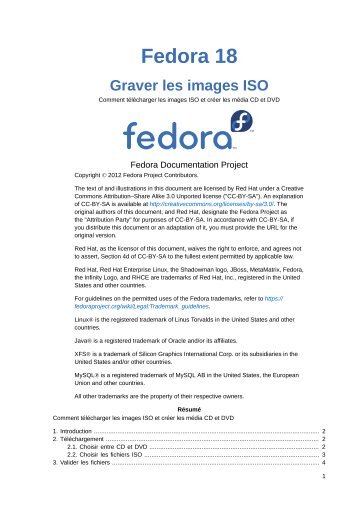 Graver les images ISO - Fedora Documentation - Fedora Project