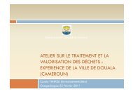 atelier sur le traitement et la valorisation des dÃ©chets - CIFAL ...