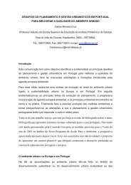 desafios do planeamento e gestÃ£o urbanÃ­sticos em portugal para ...