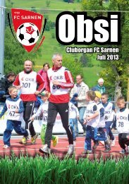 Obsi 07/13 - FC Sarnen