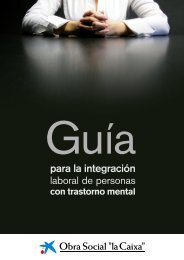 GuÃ­a para la integraciÃ³n laboral de personas con trastorno ... - Feafes