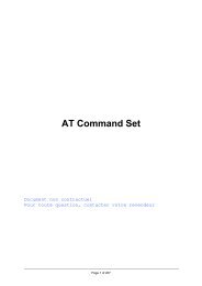AT Command Set - Olitec