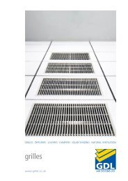 Grilles Catalogue - GDL Air Supplies